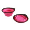Popware for Pets Expandable/Collapsible Travel Cup, Small, Pink