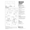 DELTA FAUCET 2500LF, 2.87 x 6.00 x 3.43 inches, Chrome