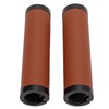 Bike Grips Shockproof Prevent Slip Soft Fiber Leather Handlebar Grips