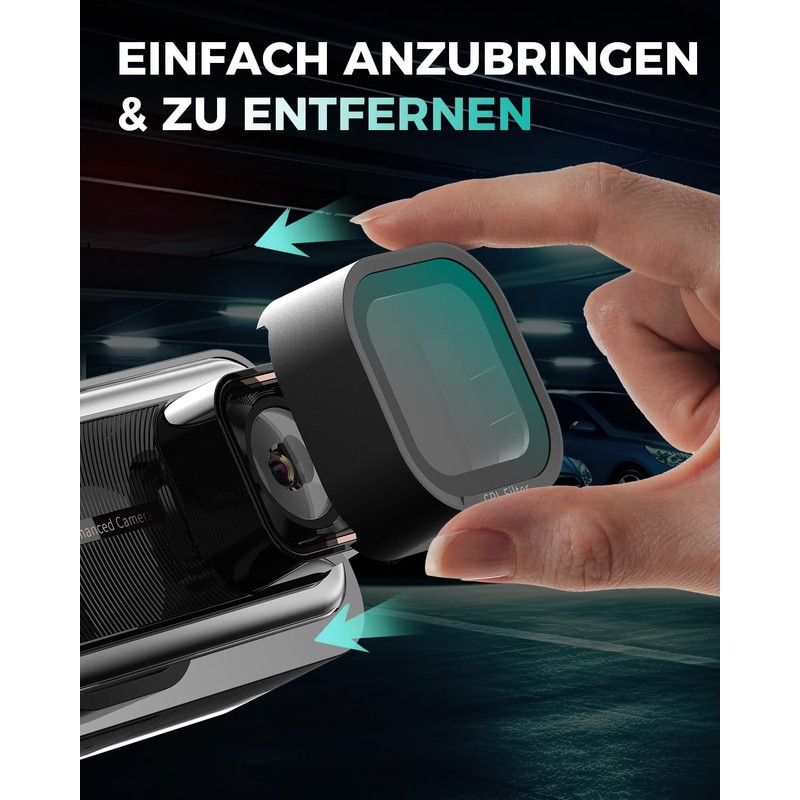 BOTSLAB Circular Polarising Filter (CPL) for Front Camera of Dual