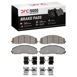 Dynamic Friction Company Front 5000 Advanced Brake Pads - Semi Metallic, Hardware Included| For 2023-2024 Ford F-250, F-350