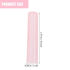 Operitacx 100 Pieces Plastic Pencil Caps Pencil Tips Protective Cover Pencil Tips Protective Covers for School Supplies Stationery Accessories for Adults