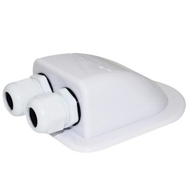 HAMILO Solar Cable Box Dome Flat Roof Camper Boat