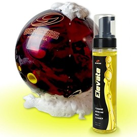 Genesis Bowling Evolution Elevate Foaming Ball Cleaner Yellow - 8.5 Ounce Bottle