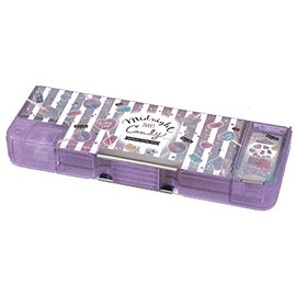 Double-Sided Open Pen Case (MIDNIGHT CANDY) 22178 Fudegako/Multifunction/Admission
