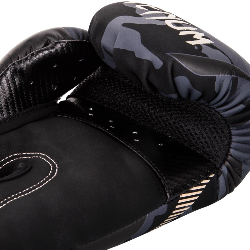 Venum, Impact Boxing Gloves, Unisex Adult, 10 Oz, Dark Camo/Sand