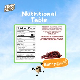 Berry Nuts Spicy Cranberries 12 Pack (12x 1.06 Oz)