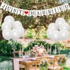 Wedding Garland, Set of 2, Wedding Party Banners, Happy Wedding/Just