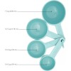 KitchenAid Measuring Cups, Set Of 4, Aqua Sky