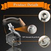 30-40 Gallon NPT Thread Gas Caddy Pump Kit Inlet Pipe