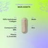 Collagen Hyaluronic Acid - Hydrolysed + Biotin and Q10 -