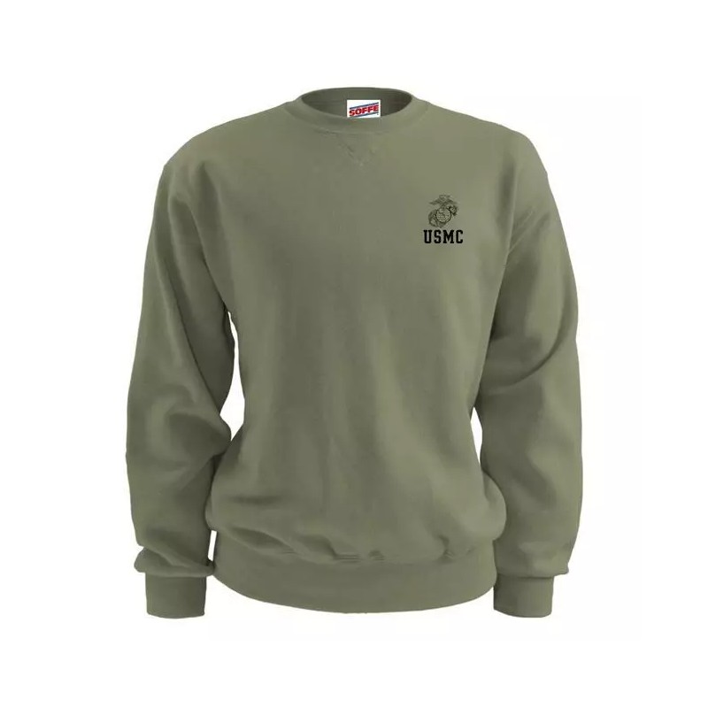 Soffe USMC PT Sweatshirt - Marine Corps Issue - Military