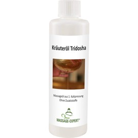 MASSAGE-EXPERT Tridosha Ayurveda Herbal Oil First Cold Press 250ml