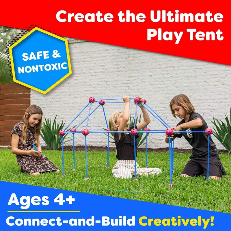 Power Your Fun Fun Forts Kids Tent for Kids -