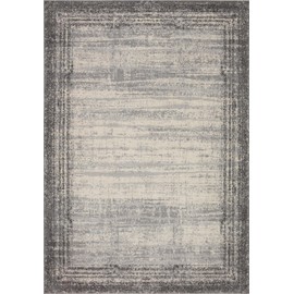 Loloi II Austen Collection AUS-02 PEBBLE / CHARCOAL, Contemporary 7'-10" x 10'-6" Area Rug