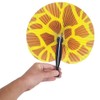 Rhode Island Novelty 10" Safari Print Folding Fan