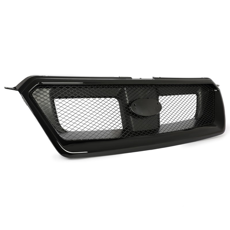HECASA Sporty Black Mesh Front Grille Assembly Compatible with 2012-2016