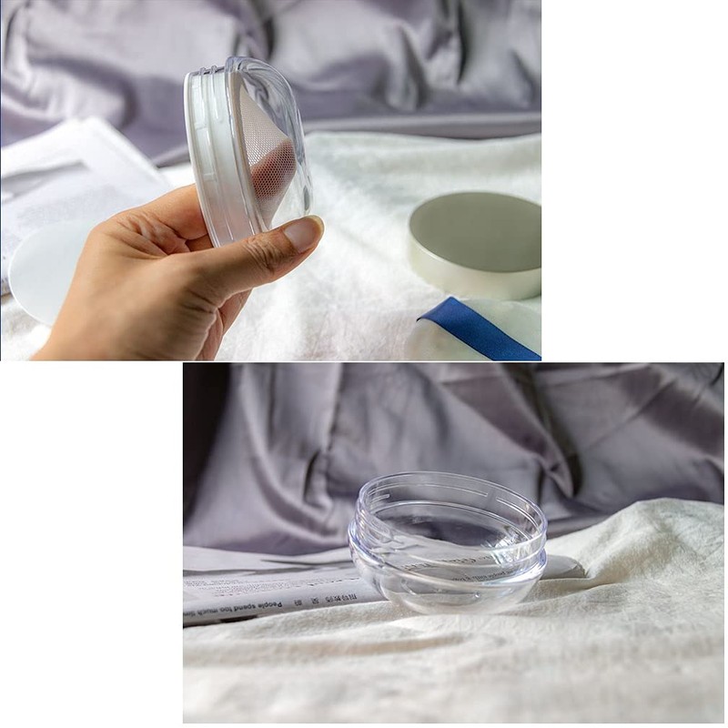 Powder Case, Mesh, Refill, Large, Stretchable, Net, Removes Powder, Powder