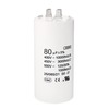 uxcell CBB60 Run Capacitor 80uF 450V AC Double Insert 50/60Hz