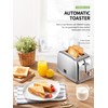 Yabano Retro Bagel Toaster - 2 Slice, 2 Extra Wide