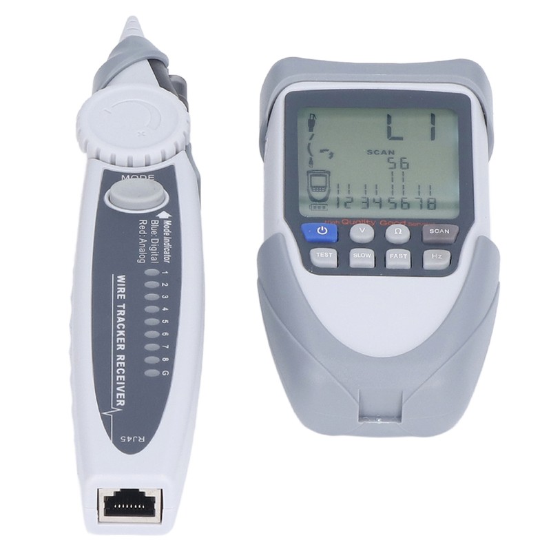 Network Cable Tester LCD Digital Analog Multifunction POE Wire Tracker