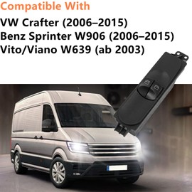 Master Power Regulator Control Window Switch Fit Benz Sprinter W906 Dodge Sprinter VW Crafter 9065451513 9065450513