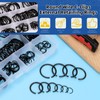 Glarks 150pcs GB895.2 65Mn Metric 10 Sizes 10MM to 26MM