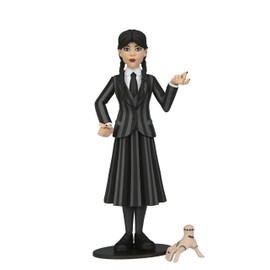 NECA Collectible Wednesday Series - Figura de Toony Terrors de 6 Pulgadas, diseño de Wednesday Addams en Uniforme