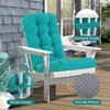 PRIMEPATIO Adirondack Chair Cushion, Rocking Chair Cushions Outdoor Waterproof, Replacement