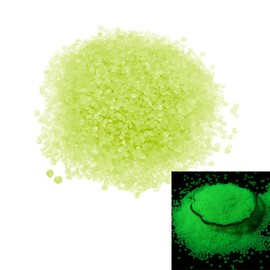 Yuqilin Luminous Stones, Pack of 10,000 Decorative Stones, Garden Luminous Stones, Garden Pebbles, Fluorescent Stones, Vases, Decoration, Pond Decoration, Aquarium, Fountain Decoration (Yellow)