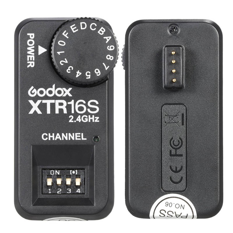 Godox XTR-16S 2.4G Wireless X-system Remote Control Flash Receiver for