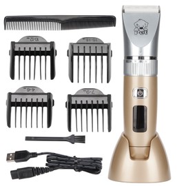 Pet Electric Shaver Waterproof Low Noise Rechargeable Fast Charging Dog Grooming Kit for Pets Dogs