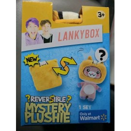 Bonkers New Lankybox REVERSIBLE MYSTERY PLUSHIE Flips Inside Out To Reveal Plush 2023