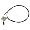 Universal Throttle Cable c/w Lever Assy, Length: 72"