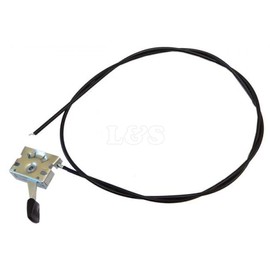 Universal Throttle Cable c/w Lever Assy, Length: 72"