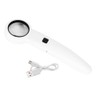 LED Magnifying Glass Set USB Charging Handheld Magnifier with Lights
