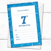Olivia Samuel Pack of 20 Pool Party 7th Birthday Invitations