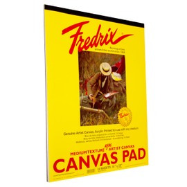 Fredrix Creative Series White Canvas Pad, 16" x 20"