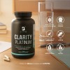 Clarity Platinum con 240 Cpsulas Frmula Nootrpica para Enfoque, Impulso