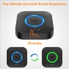 [Upgraded] 1Mii B06+ Bluetooth Receiver, Hi-Fi Wireless Audio Adapter, Bluetooth