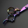 5.5 Inch and 6 Inch Purple Hairdressing Scissors Barber Professional