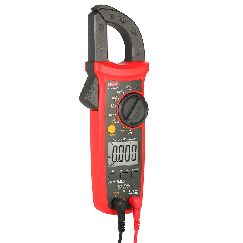 UNI-T UT202A+ 6000 Counts Digital Clamp Meter True RMS Multimeter