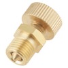 Bleeder Screw Brass Air Bleeder Valve Screw for High Pressure