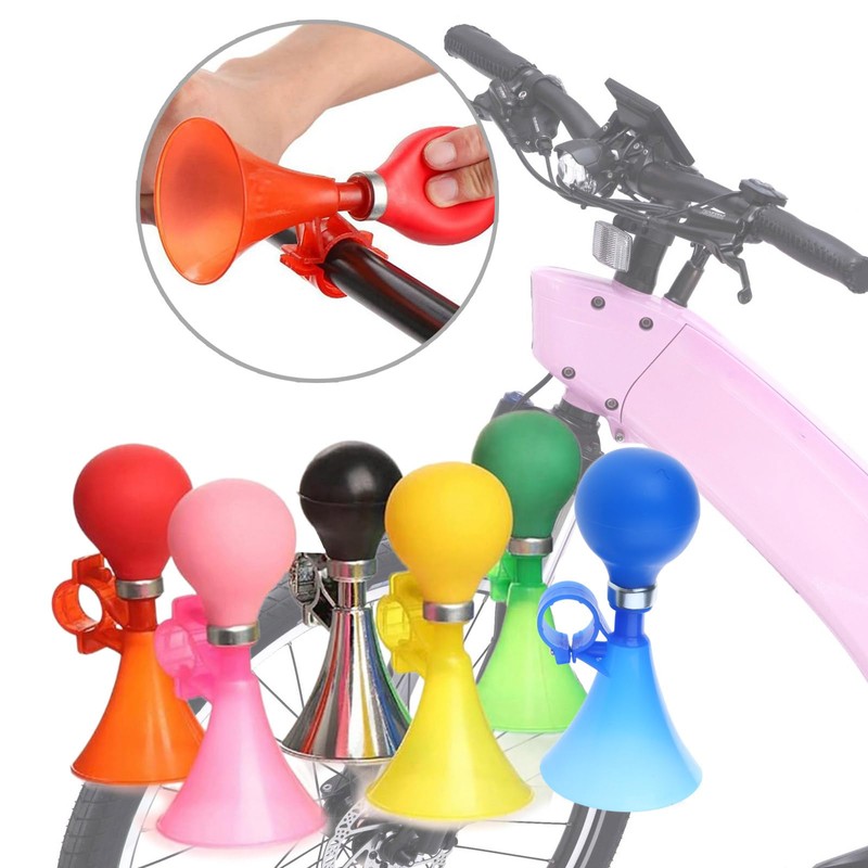 Bicycle Handlebar Grip Trumpet Bell Air Horn Kids Horn Alarm