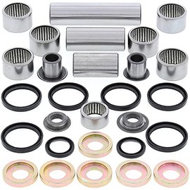 All Balls Racing 27-1137 Shock Swing Arm Linkage Bearing Seal Kit Compatible with/Replacement for Kawasaki KLX450R KX250F