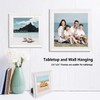 LaVie Home 5x5 Picture Frames (3 Pack, Distressed White Wood