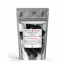 1'' Frankincense Incense Charcoal Cones (20 Pack)