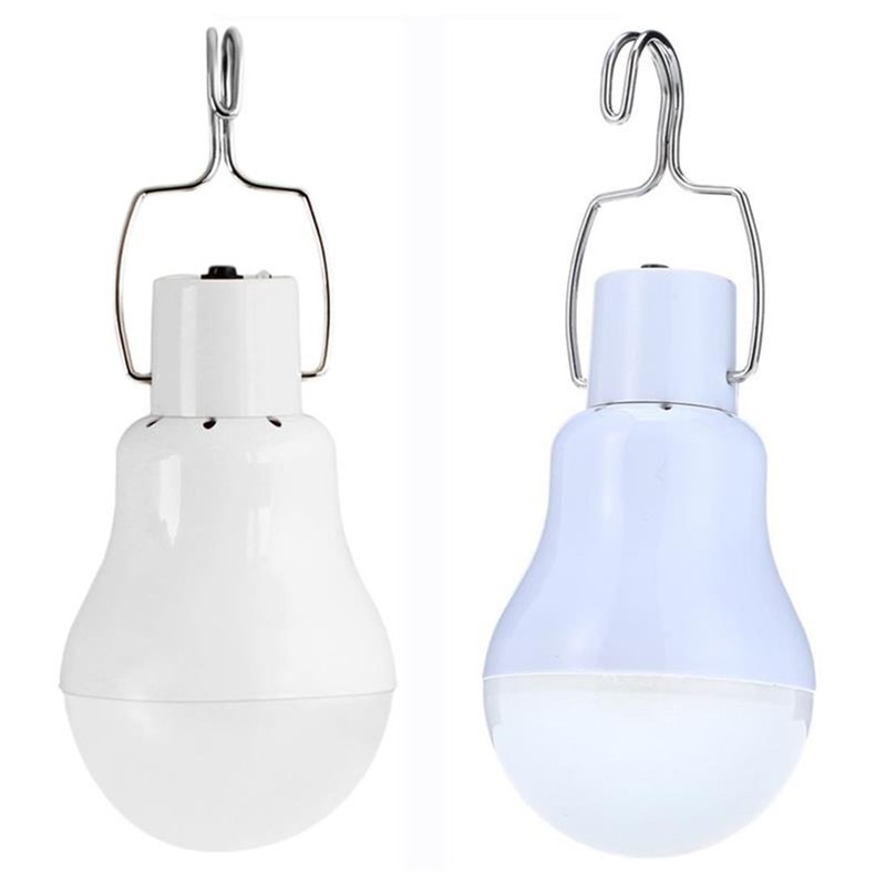 Solar Powered Lamp Portable Led Bulb Lights Solar Energy Panel