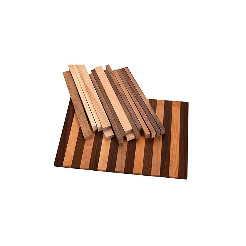 Woodcraft Project Kit Tap Room Cutting Board Kit Walnut Maple