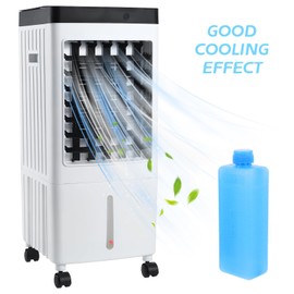 Veemoon Reusable Ice Packs for Air Conditioner, Ice Packs Freezer Blocks 4pcs Mini Freezer for Air Conditioner Fan PackIce Fan for Rapid Cooling for Hot Summer Days